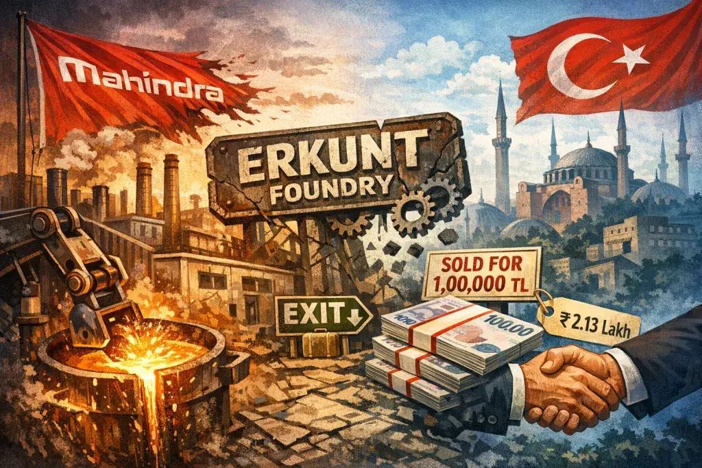 Mahindra Exits Turkish Foundry Business, Sells Erkunt Stake for Symbolic Sum