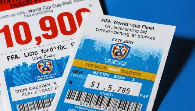FIFA Lists World Cup Final Tickets up to $10,900, Far Exceeding Bid Projections